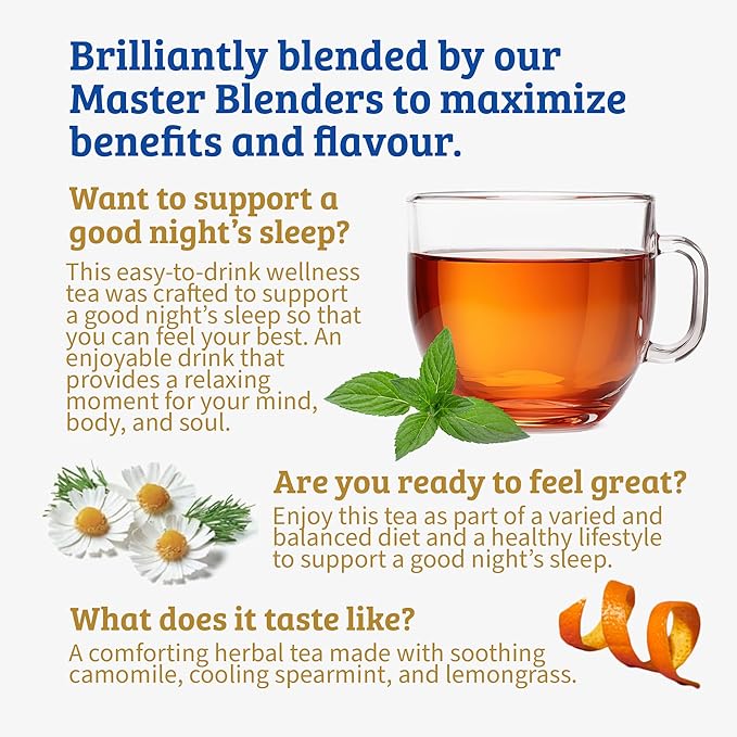 Twinings Sleep Herbal Tea K-Cup Pods for Keurig, 24 Count (Pack of 1), Formerly Nightly Calm, Camomile, Spearmint, & Lemongrass, Naturally Caffeine-Free, Enjoy Hot or Iced - Bloomnest