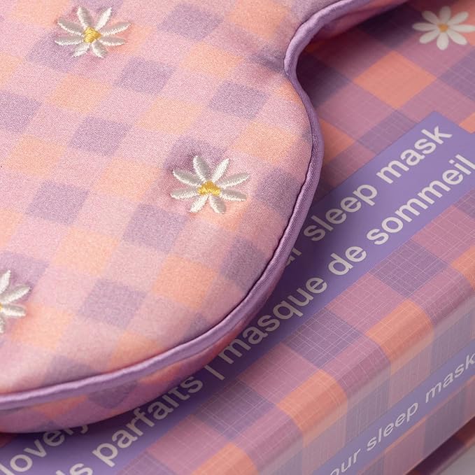 slip Pure Silk Contour Sleep Mask: Protect Your Delicate Lashes with Our Innovative, Lash-Friendly Design. Experience Uninterrupted Beauty Sleep with Slipsilk Comfort, 1 Contour Mask, Posie - Bloomnest