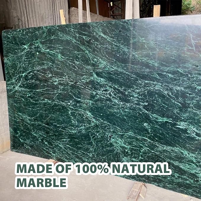 Koville Luxury Natural Indian Marble Incense Holder, Incense Holders for Sticks, Incense Burner Holder, Ideal for Meditation and Relaxing, Easy to Clean(Indian Green) - Bloomnest
