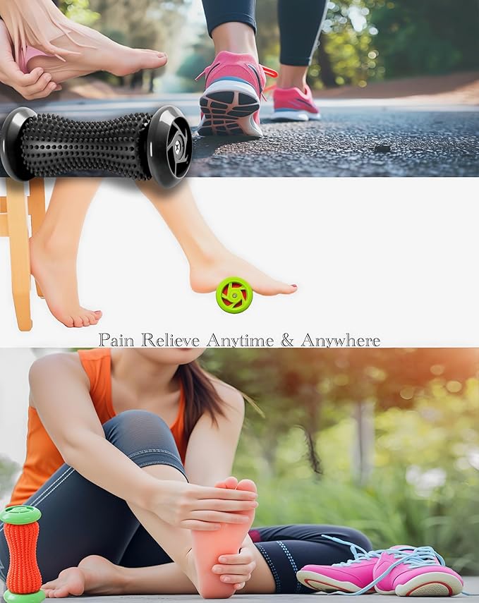 Manual Foot Massager Foot Roller Foot Reflexology Therapy Reach The Spleen and Relax The Nerves - Bloomnest