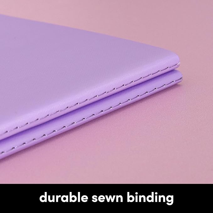 PAPERAGE Soft Cover Lined Journal Notebook, 2 Pack, (Dark Green), 100 Pages, Large 7.5 inches x 9.5 inches, College Ruled, Ideal for Note Taking & Travel Journal - Bloomnest
