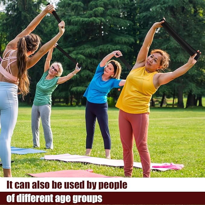 Deekin 20 Pcs Resistance Bands Resistance Loop Exercise Bands Exercise Equipment Elastic Drap Ring for Women and Men Home Fitness, Gym, Yoga - Bloomnest