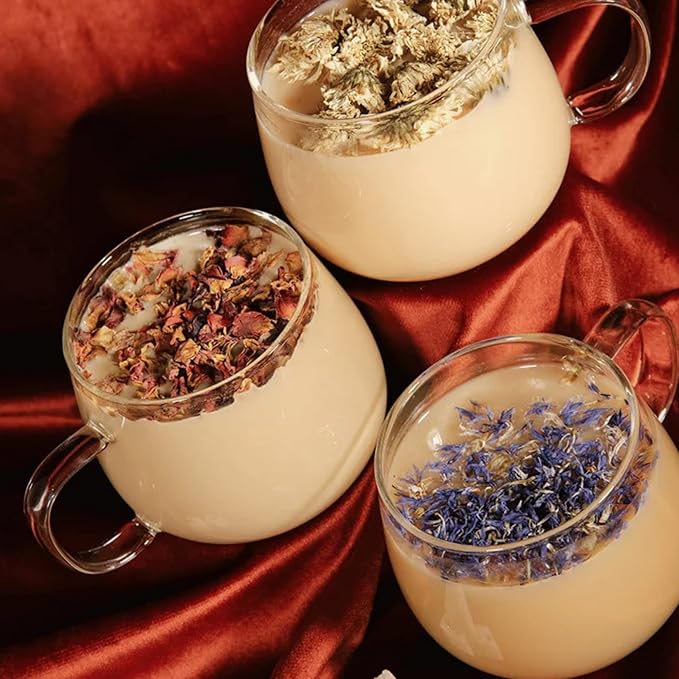 Tea Latte Sampler Kit by Teaspressa – 4 Signature Organic Tea Blends + 4 Luxe Sugar Cubes – Make at Home - Manhattan Black, Earl Grey, Green & Rooibos Tea – Salted Caramel, Vanilla, London Fog & Rose Gourmet Sugar Cubes – Gift Set - Vegan & Gluten-Free - Bloomnest