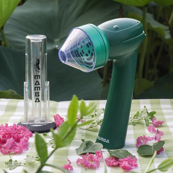 Mamba Electric Herb Grinder, 2g Spice Grinders with Loading Tool, USB Rechargeable & Portable Metal Mill for Herbs and Kitchen,Mamba Loader XL - Bloomnest
