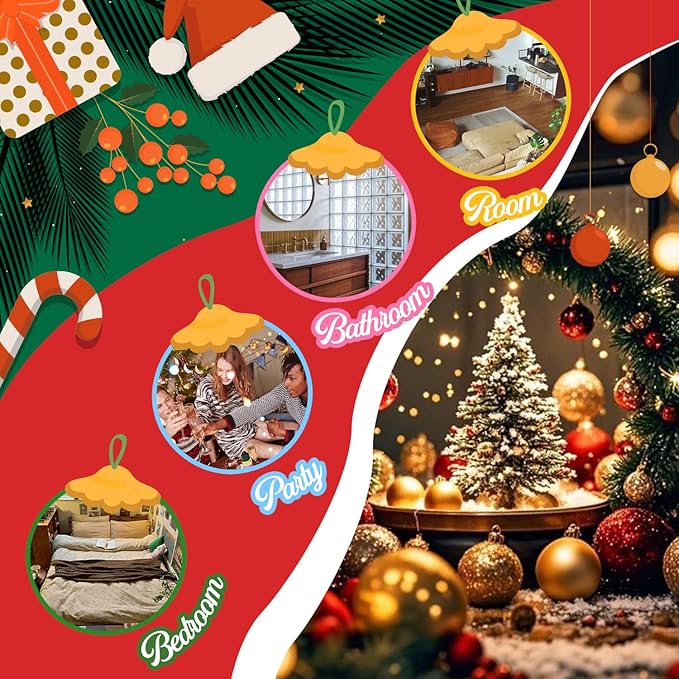 Christmas Essential Oils Set, Fragrance Oil Set for Diffuser, Scent Diffuser Oil for Candle Making-Christmas Cake, Eggnog, Candy Canes, Gingerbread, Mistletoe, Christmas Pudding - Bloomnest