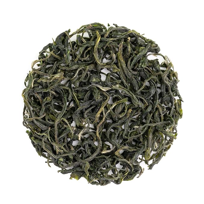 Heavenly Tea Leaves Organic Pure Green, Bulk Loose Leaf Green Tea, 1 Lb. (Approx. 200 Servings) - Delicious Hot or Iced, Naturally Caffeinated Free, Premium Quality, Wellness Support - Bloomnest