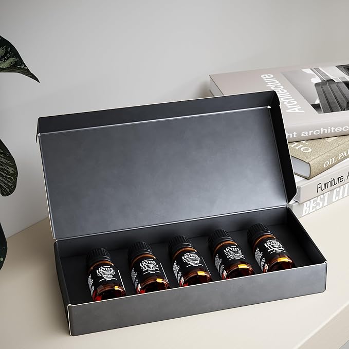 AirScent Hotel Diffuser Oil Gift Set - Metro City Hotel Scents - 10 mL, 0.34 fl oz Fragrance Oil Set - Inspired by The Hotel Costes Paris, Fairmont, London St James, The Baccarat Hotel and Others Airscent