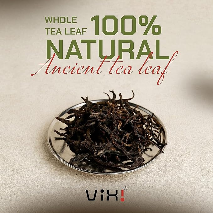 VIXI Oolong Tea Loose Leaf (16.00 Oz), Vietnam's Mountain Tea, Bold Flavored, Dried Whole Full Large Leave, 100% Natural from Ancient Tea Tree for Hot and Cold Brew - Bloomnest