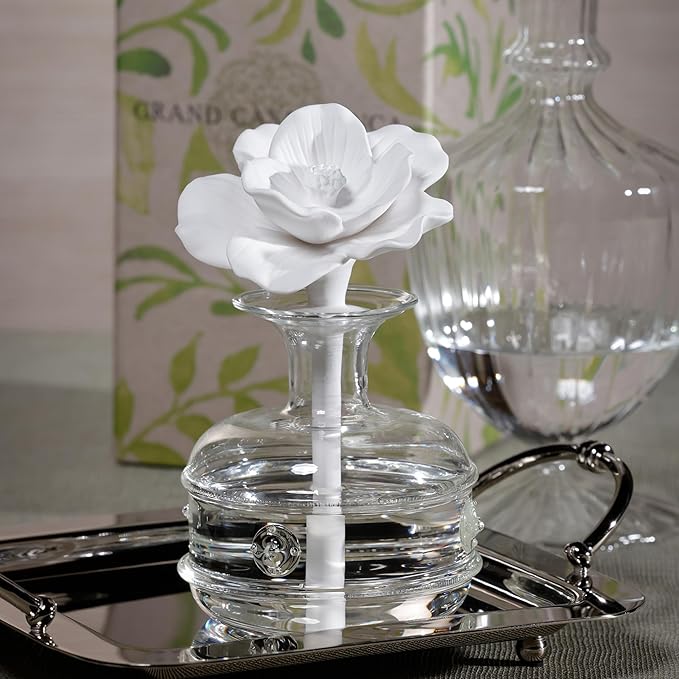 Zodax Grand Casablanca Porcelain Oil Diffuser - 6.76 oz -Lily of the Valley