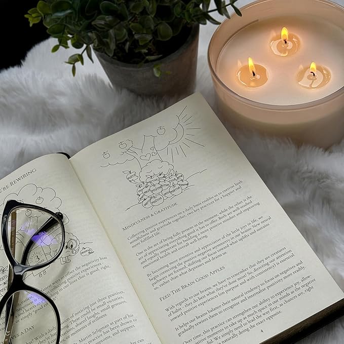 3 Positives a Day™ – One-Year Journal for Daily Mindfulness, Gratitude & Happiness | Therapist-Created | Evidence-Based Practice with Weekly Well-Being Tips | Undated I Gratitude Journal Gifts for Women & Men 2026 - Bloomnest