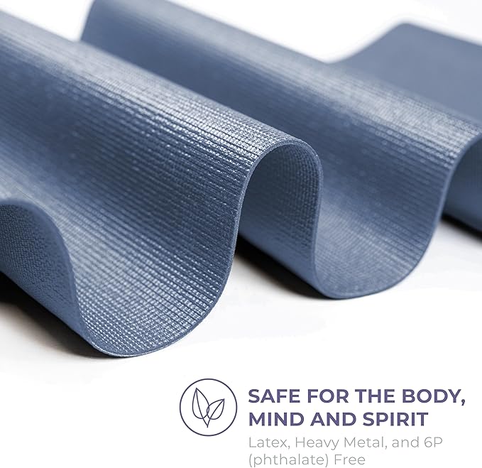 Sunshine Yoga Voyage Yoga Mat, 6 Pack, 72" x 24" Professional Studio and Gym Bulk Yoga Mats, 5mm Thick, Durable, Anti-Tear, Non Slip Fitness and Exercise Mats - Bloomnest