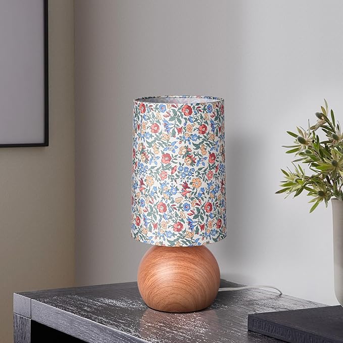 Flowers Cute Small Table Lamp, Boho Floral Table Lamps for Bedroom, Bedside Small Table Lamp for Small Space, Farmhouse Mini Table Lamp with Flowers Shape for Bedroom, Living Room, Nursery - Bloomnest