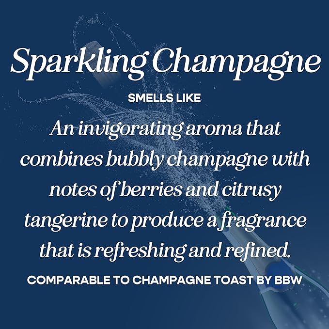 CANDECraftCo Car Air Hanging Fragrance Oil, Car Auto Freshener for Essential Oils, Scents Fragrance Aromatherapy Automobile Diffuser, Long Lasting (Berry Mimosa + Champagne) - Bloomnest