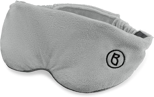 BARMY Weighted Sleep Mask for Women and Men (0.8lb/13oz) Weighted Eye Mask for Sleeping, Eye Cover Blocks Light Helps Relaxation and Night Sleep, Comfortable Blackout Sleeping Mask, Gray - Bloomnest