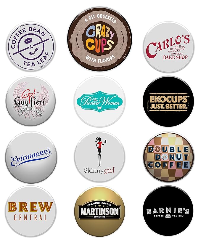 Crazy Cups Custom Variety Pack Sampler, Assorted Single Serve Pods for Keurig K Cups Makers, Coffee, 30 Count - Bloomnest