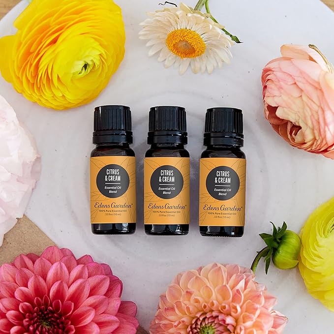 Edens Garden Citrus Cream Essential Oil Blend- 100% Pure Premium Grade, Undiluted, Natural, Therapeutic, Aromatherapy, The Best for Candle, Laundry, Humidifiers 118 ml (4 fl oz) EdensGarden
