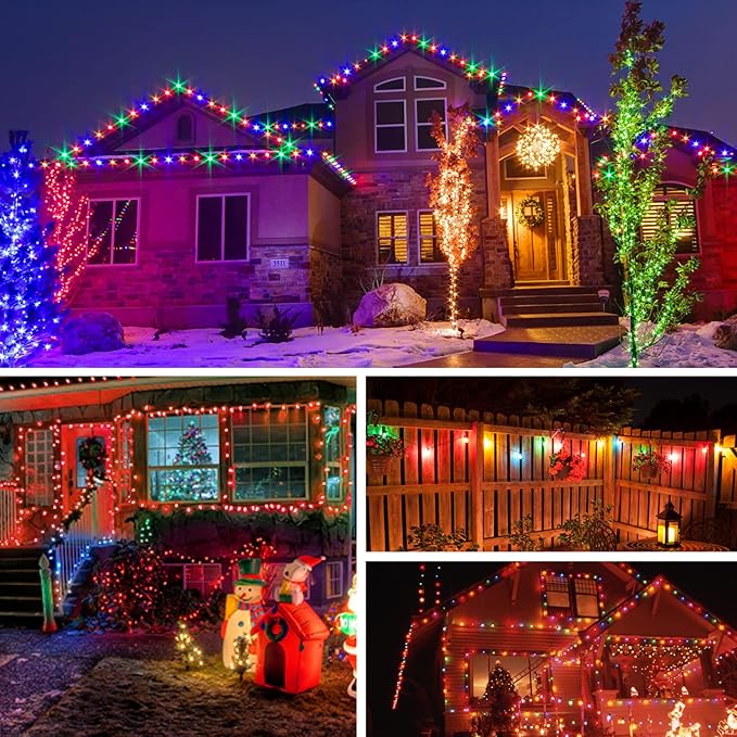 Meconard C9 Led Replacement Christmas Light Bulb, C9 Shatterproof Led Bulbs for Christmas Outdoor String Lights, E17 Intermediate Base, Commercial Grade Holiday Bulbs, Multi-Color, 25 Pack - Bloomnest