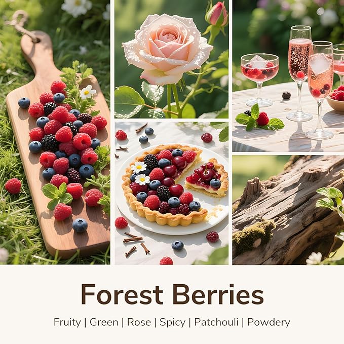 Goodpick Forest Berries Candles, Scented Candles for Home, 22oz Soy Wax, Long Burning 120hrs, Juicy Fruity Living Room Gift - Bloomnest