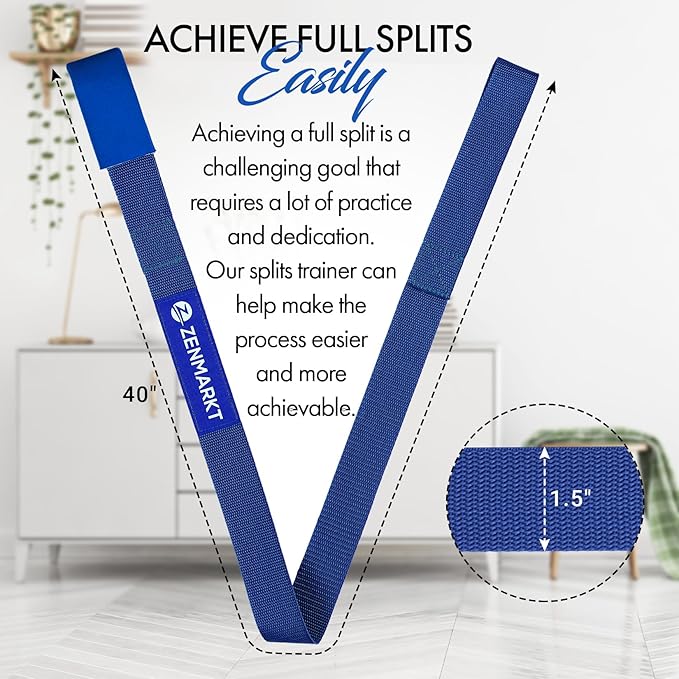 Stretching Strap for Cheer – Flexibility Stunt Strap for Cheerleaders – Durable Cheer Stretching Bands for Improved Flexibility, Range of Motion – Essential Cheer Accessories - Bloomnest