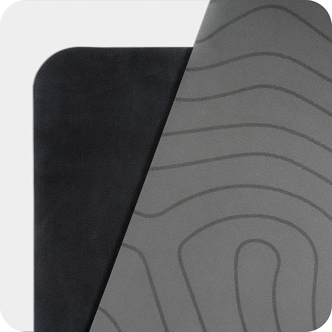 WeGym Yoga Mat, 4mm Cushioned Exercise Mat for Yoga, Pilates, Home Workouts - Anti Slip Polyurethane Suede Yoga Mat with Carrying Strap