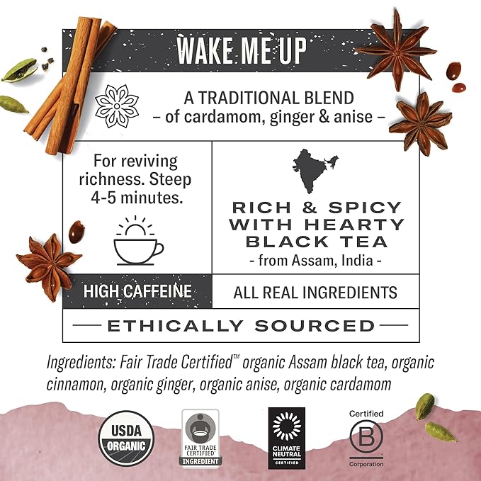 Numi Organic Black Tea Variety, 18 Tea Bags (Pack of 3), Breakfast Blend, Aged Earl Grey & Golden Chai (Packaging May Vary) - Bloomnest