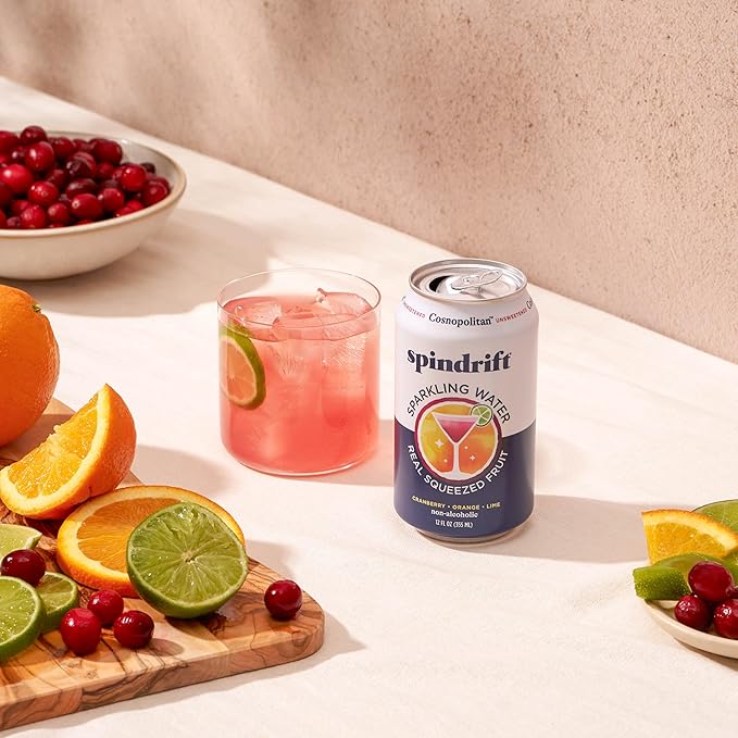 Spindrift Cosnopolitan Can 12 Ounce (Pack of 24) - Bloomnest