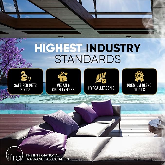 Luxury Hotel Diffuser Oil for Hotels and Homes - Aromatherapy Oils for use with an Essential Oil Diffuser at Home - Fragrance-Scent Diffuser Oil Blend (Sunrise Studio) 4.05fl oz (120ml) - Bloomnest
