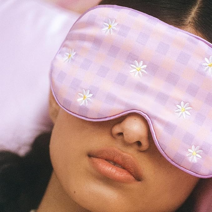 slip Pure Silk Contour Sleep Mask: Protect Your Delicate Lashes with Our Innovative, Lash-Friendly Design. Experience Uninterrupted Beauty Sleep with Slipsilk Comfort, 1 Contour Mask, Posie - Bloomnest