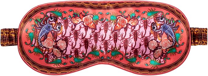 slip Pure Silk Sleep Mask - 100% Pure 22 Momme Mulberry Silk Eye Mask - Comfortable Sleeping Mask with Elastic Band, Zodiac Collection: Scorpio - Bloomnest