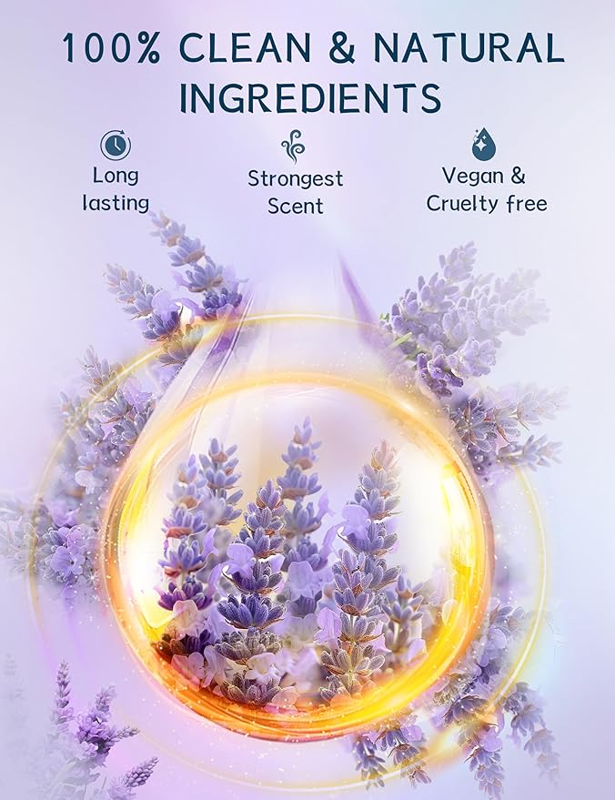Shower Steamers Aromatherapy 15 Pack, Stress Relief & Self Care - Lavender Shower Bombs with Natural Essential Oil, Home Spa Shower Travel Essentials, Relaxation Birthday Gifts for Women & Men - Bloomnest