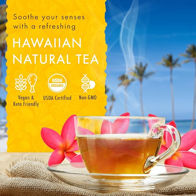 Organic Lemon Chamomile Tea - Caffeine Free Herbal Tea - Supports a Good Night’s Sleep - Calming, Relaxing Tea for Bedtime, Anxiety & Stress - 120 Tea Bags - Bloomnest