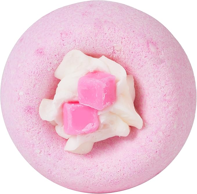 ANIHANA Bath Bombs with Coconut Oil, Paraben Free, Hand-Crafted Luxury Fizzers, Refreshing Raspberry Marshmellow Scent, 6.3 oz Each, 3 Pack - Bloomnest
