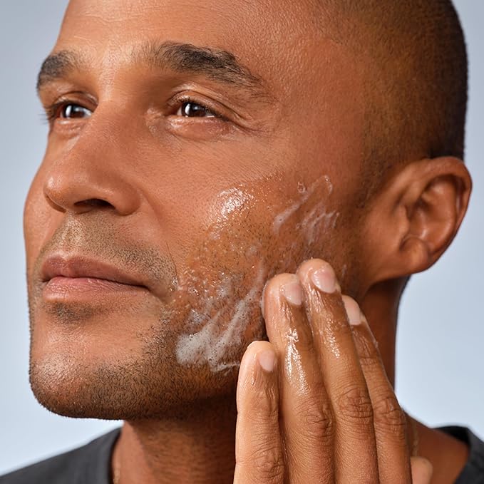 Caldera + Lab The Clean Slate | Men's Organic Foaming Facial Cleanser for Dry, Sensitive, & Normal Skin – Vegan, Natural & Antioxidant Packed Exfoliating Face Wash - Bloomnest