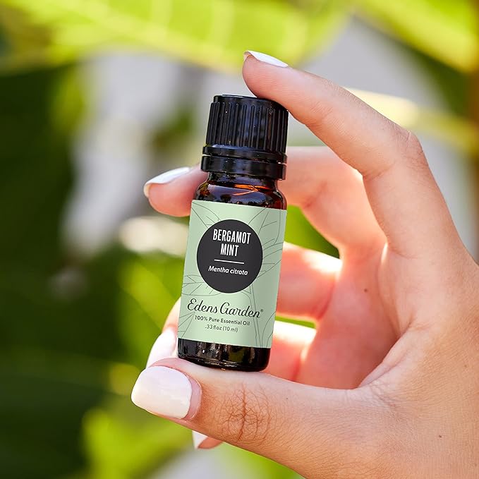 Edens Garden Bergamot Mint Essential Oil- 100% Pure Premium Grade, Undiluted, Natural, Therapeutic, Aromatherapy, The Best for Diffuser, Skin, Candle, Laundry 30 ml (1 fl oz) EdensGarden