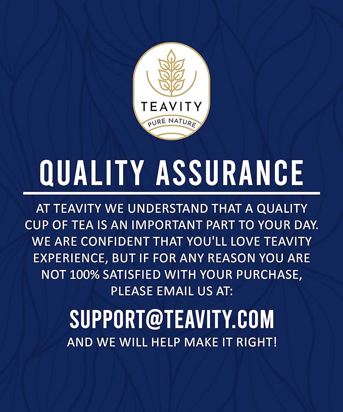 Organic Tea Pods with Moringa, Pepeppermint, Holy Basil & Turmeric - Naturally Decaf Tea - Mental Focus by Teavity (12 Tea Pods) - Bloomnest