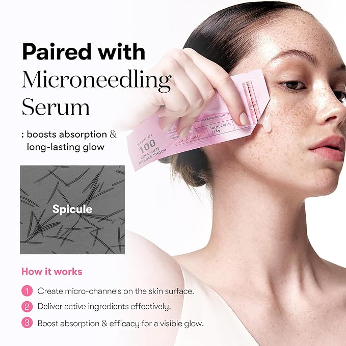 VT COSMETICS Reedle Shot 100 2-Step Hydrogel Mask (34.5g x 4ea), Firming & Elasticity Care, Exosome 500Da, Fine Lines, Hydrating Overnight Melting Mask, Korean Skincare Facial Mask - Bloomnest