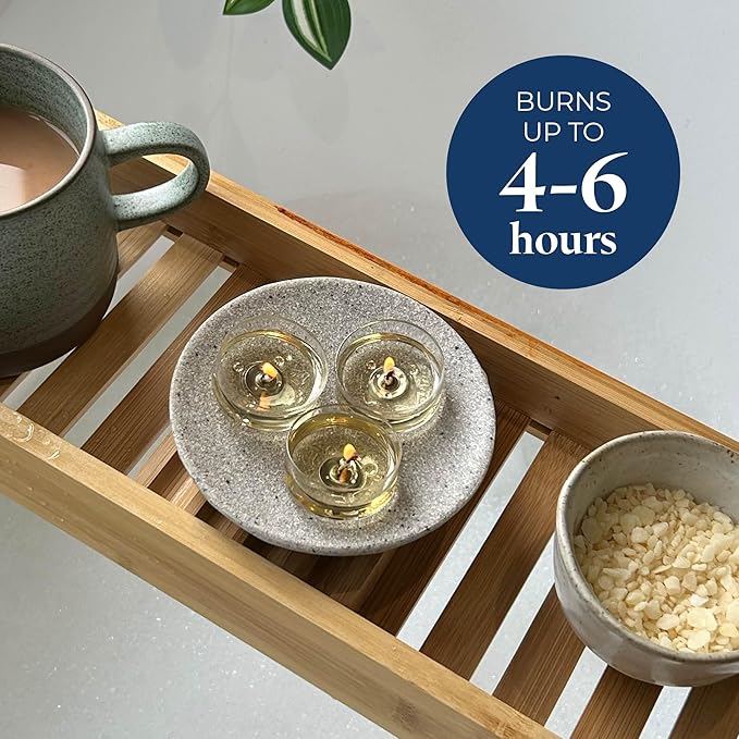 PartyLite Tea Lights Candles, Crisp Linens with Jasmine and Lily Scent, Gift Set of 12, Aromatherapy with up to 4 to 6 Hours Burn Time, Ideal for Home Decor, Holiday Gifting & Celebration - Bloomnest