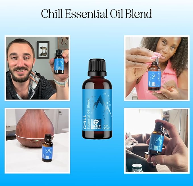 Mint Essential Oil Blend for Diffuser - Refreshing Mint Oil Diffuser Essential Oils with Cooling Peppermint Spearmint Bergamot and Eucalyptus Oils - Pure Aromatherapy Oils for Diffuser - Bloomnest