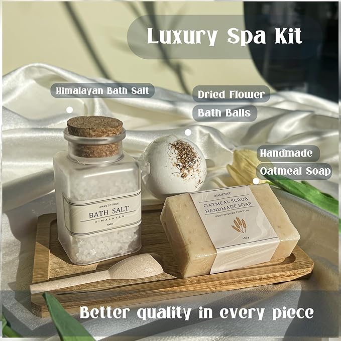 Care Package for Women,12PC Get Well Gifts for Women After Surgery,Birthday,Get Well Soon,Grief,Sympathy Gifts,Condolences (white) - Bloomnest