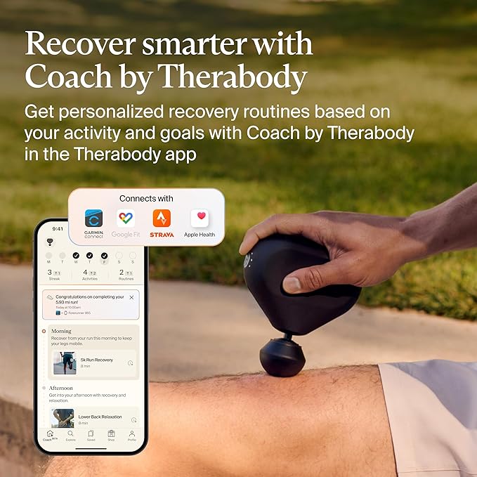 TheraGun Mini (3rd Generation) by Therabody – Ultra-Portable Massage Gun and Travel Essential for Fast, Effective Pain and Tension Relief Anywhere (Black) - Bloomnest