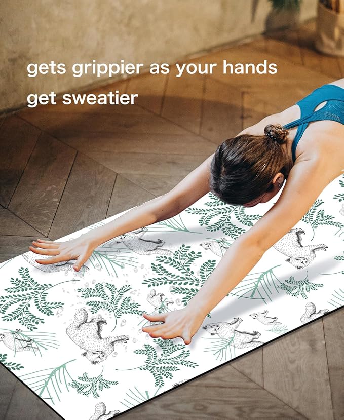 Non Slip Yoga Mat TPE Workout Mat for Men Women, Thick Workout Mat with Carrying Strap, Fitness Mats for Exercise, Yoga, Fitness, Pilates, Floor Workouts (72" x 24" x 6mm) - Bloomnest