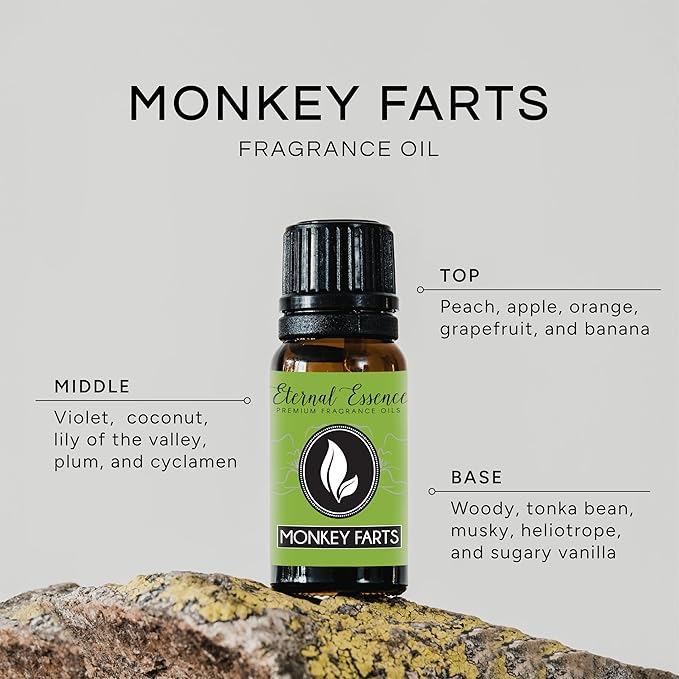 Monkey Farts - Premium Fragrance Oil - 10ml EternalEssenceOils