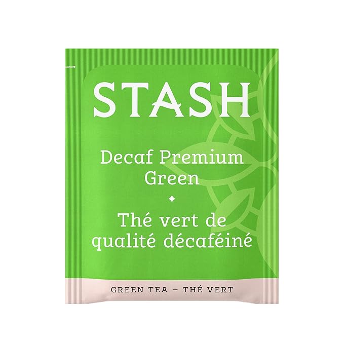 Stash Tea Decaf Premium Green Tea - Decaf, Non-GMO Project Verified Premium Tea with No Artificial Ingredients, 18 Count (Pack of 6) - 108 Bags Total - Bloomnest