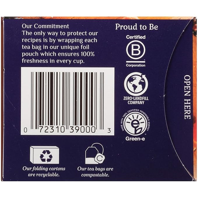 Bigelow Botanicals Cold Water Infusion Blackberry Raspberry Hibiscus Tea Bags 18 Count Box (Pack of 3), Herbal Infusion, Caffeine Free, 54 Tea Bags Total - Bloomnest