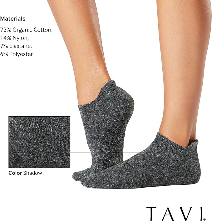 TAVI Women’s Savvy Grip Socks - Pilates for Women, Slipper, Yoga, and Ballet, Barre - Bloomnest