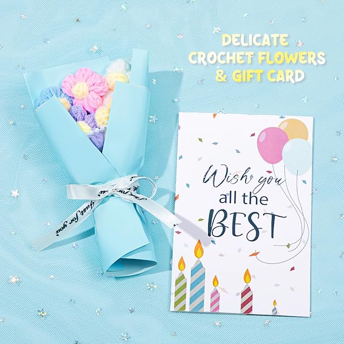 Birthday Gifts for Women, 13PCS Unique Happy Birthday Gifts Basket for Mom Her Best Friend Sister Wife Girlfriend Coworker Bestie, Luxury Self Care Box Relaxing Spa Gifts Set (Ocean) - Bloomnest