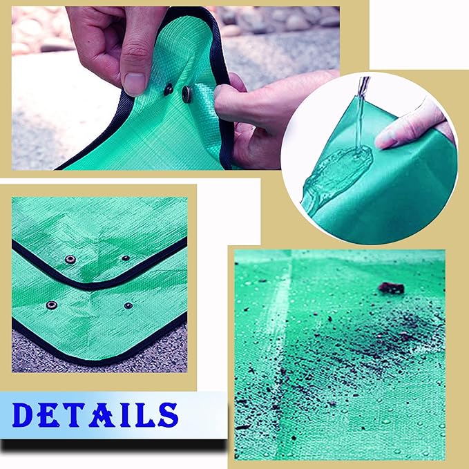 39.4" x 39.4" Large Plant Repotting Mat for Indoor Plants, Portable and Foldable Gardening mat, Waterproof Transplanting Potting Mat in Garde - Bloomnest