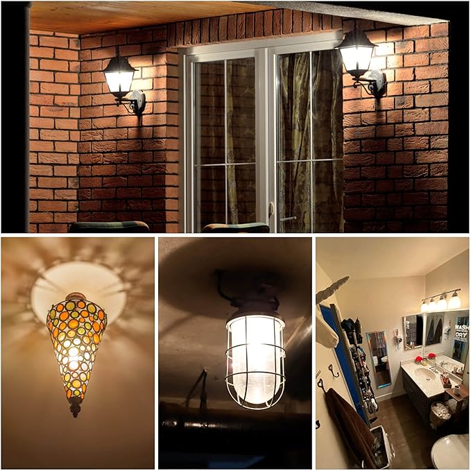 ALIDE E26 100 Watt Equivalent LED Candelabra Corn Bulbs,2700K Warm White,E26 E27 12W LED Light Bulbs 1200LM for Ceil Fan Chandelier Pendant Lighting,Non-dimmable,4 Pack - Bloomnest