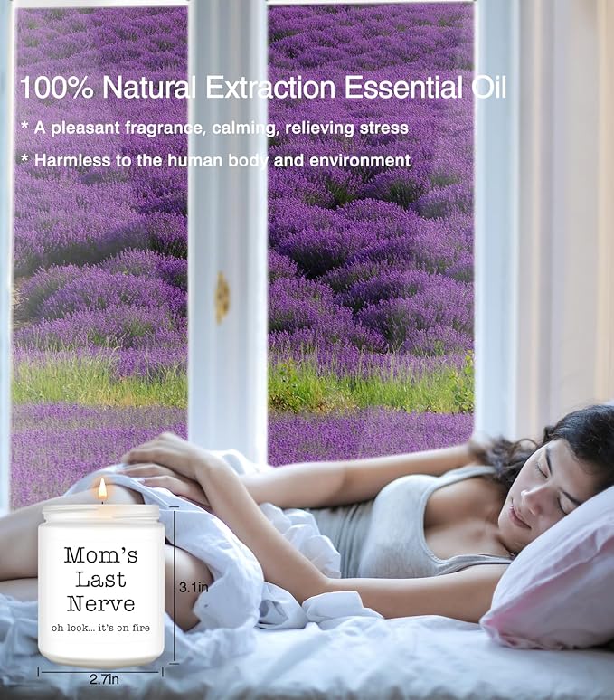 Homsolver Gifts for Mom from Daughter Son, Best Mom Gifts, Funny Mom, Birthday Thanksgiving for Mom Stepmother Adoptive Mother, Mom's Last Nerve