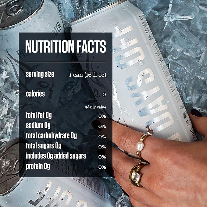 NO DAYS OFF Premium Water - 12 Pack, 16 fl oz, Still - 8.1pH Alkaline Ultra-Purified Reverse Osmosis with Electrolytes & Minerals - Calcium, Magnesium, Potassium - BPA-free 100% Recyclable Cans